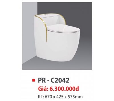 BỒN CẦU LIỀN KHỐI PR-C2042