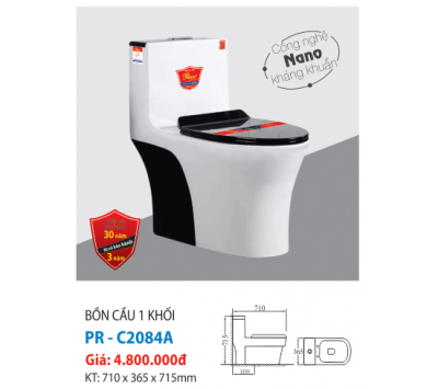 BỘ BỒN CẦU 1 KHỐI PR-C2084A