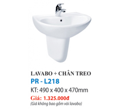 LAVABO CHÂN TREO PR-L218