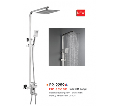 BỘ SEN CÂY NÓNG LẠNH INOX 304 BÓNG PR-2259