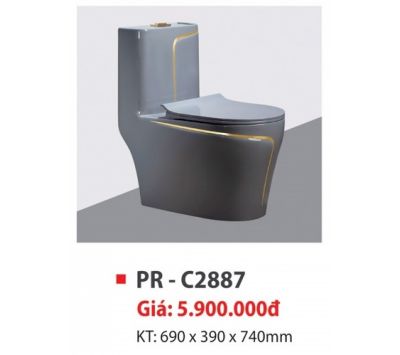 BỒN CẦU LIỀN KHỐI PR-C2887