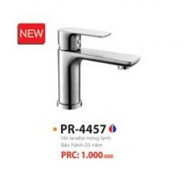 VÒI LAVABO NÓNG  LẠNH INOX 304 BÓNG  PR-4457