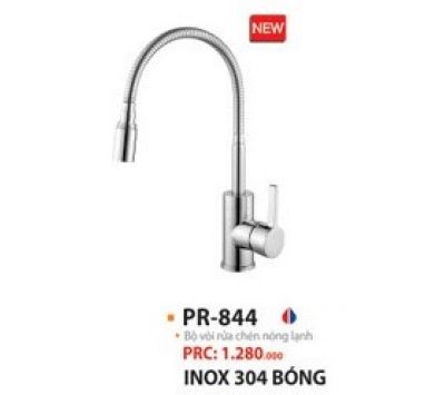 VÒI CHÉN NÓNG LẠNH INOX 304 BÓNG PR-844