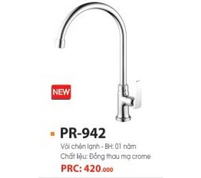 VÒI CHÉN LẠNH PR-942