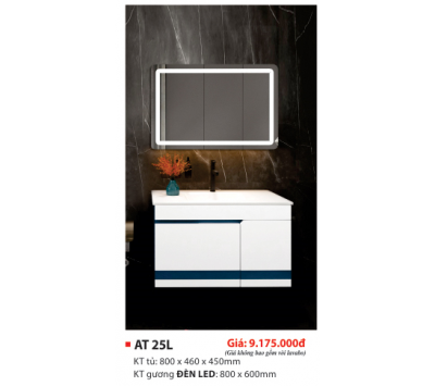 LAVABO TỦ PVC CAO CẤP AT 25L