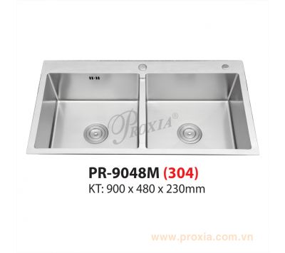 CHẬU RỬA CHÉN INOX SUS 304 CAO CẤP PR-9048M